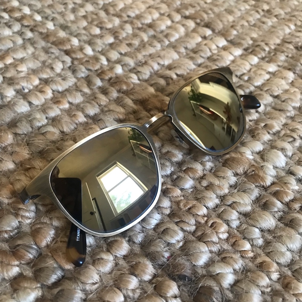 Oliver peoples rare one of a kind sunglasses